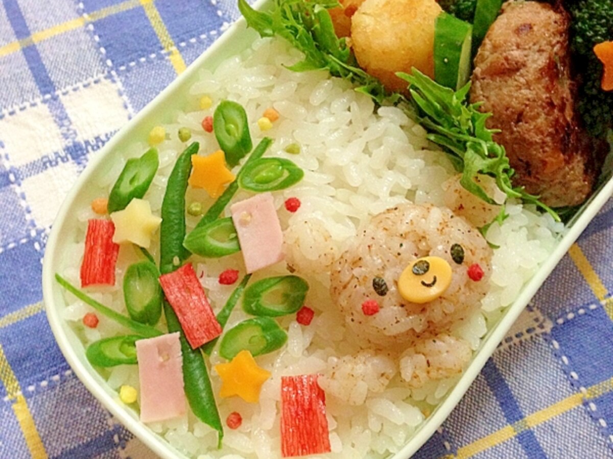 簡単キャラ弁 七夕飾りのお弁当 レシピ 作り方 By Cherry05 楽天レシピ